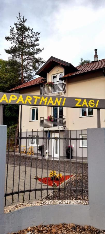 Apartmani Zagi Rakovica Eksteriør billede