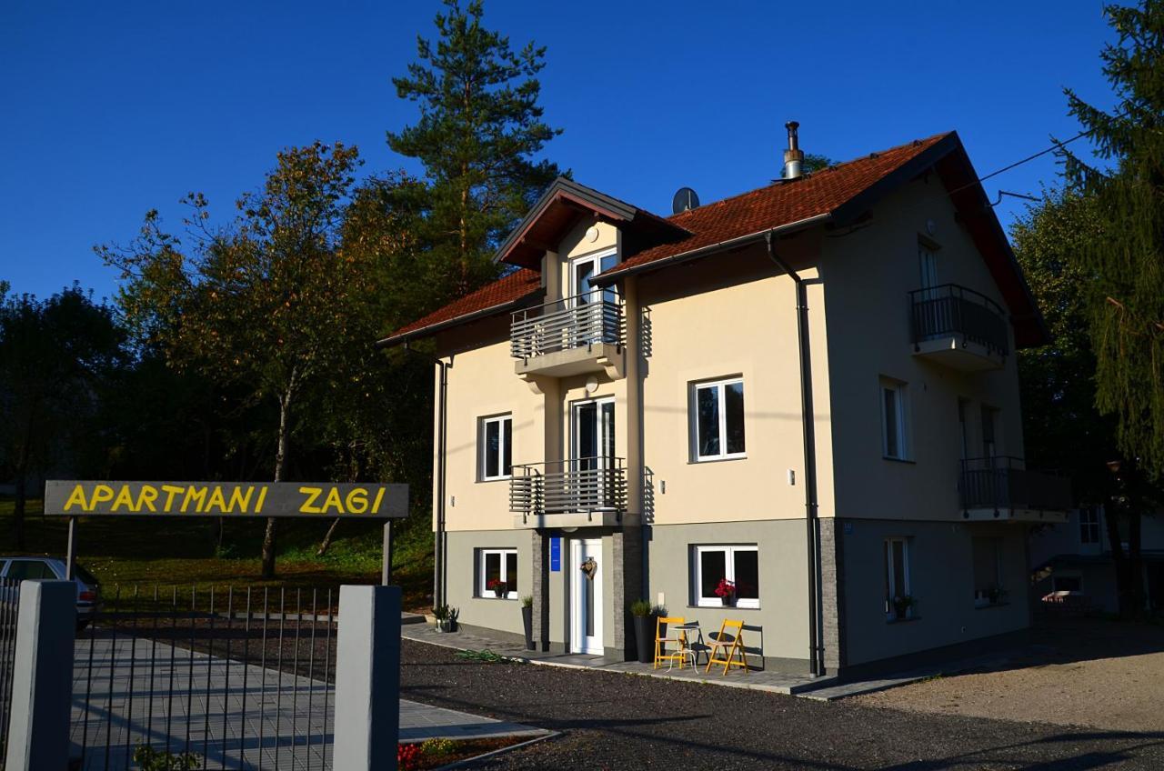 Apartmani Zagi Rakovica Eksteriør billede